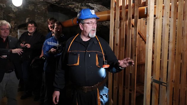 Nově otevřená expozice v bývalém krytu civilní obrany v jihlavském podzemí. V celé Jihlavě před půlstoletím takových krytů bývalo celkem 83.
