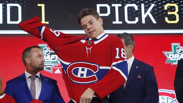 Trojkou draftu NHL v roce 2018 se stal Fin Jesperi Kotkaniemi, kterho si vybral Montreal.