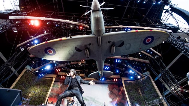 Koncert kapely Iron Maiden na Letišti Letňany 20. června 2018