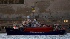Loď Lifeline na Maltě (27. června 2018)