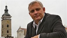 Současný primátor Českých Budějovic Jiří Svoboda z hnutí ANO.