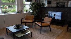 V inovaním centru P&G v Bruselu se nachází i simulovaný obývací pokoj, který...