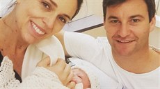 Premiérka Ardernová o porodu informovala na Instagramu.