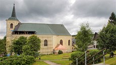 Kostel sv. Anny v Božím Daru na Karlovarsku.