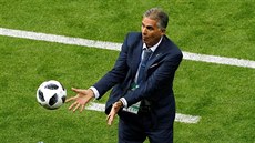 Carlos Queiroz, trenér fotbalist Íránu.