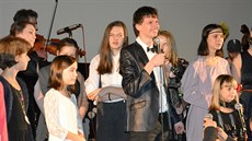 Patnáctiletý Denis Szalbot z Tince je oznaován za mimoádný hudební...