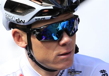 Chris Froome ped startem Tour de France