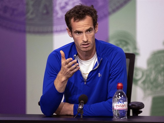 Andy Murray oznamuje, e vynechá Wimbledon 2018.