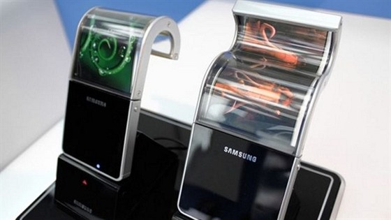 Prototyp ohebného displeje od Samsungu