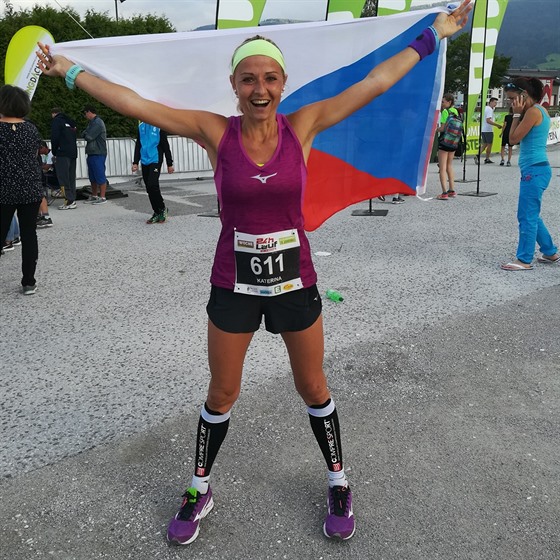 Kateřina Kašparová v sobotu 30. června v rakouském Irdningu pokořila v běhu na...