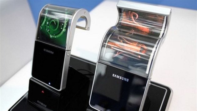Prototyp ohebného displeje od Samsungu