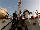 Posádka lodi Sea Watch 3 zadrované na Malt (2. ervence 2018)
