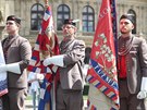 Slavnostním pochodem v historickém centru Prahy začal 16. všesokolský slet,...