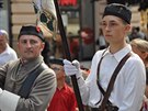 Slavnostním pochodem v historickém centru Prahy zaal 16. vesokolský slet,...