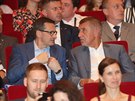 Bhem Mezinárodního filmového festivalu v Karlových Varech se premiér Andrej...