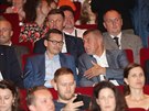 Bhem Mezinrodnho filmovho festivalu v Karlovch Varech se premir Andrej...