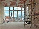 Ve slavném brnnském funkcionalistickém hotelu Avion probíhá rekonstrukce,...