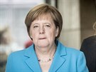Nmecká kancléka a pedsedkyn CDU Angela Merkelová po rozhovoru v ZDF. (30....