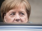 Nmecká kancléka a pedsedkyn CDU Angela Merkelová po rozhovoru v ZDF. (30....