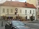Z výkopu v centru Prahy uniká plyn, hasii evakuují obyvatele dom v Masné ulici