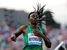 Francine Niyonsabaová z Burundi vyhrála na mítinku v Lausanne bh na 800 metr.