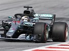 Lewis Hamilton bhem Velké ceny Rakouska formule 1