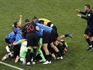 Chorvatská euforie ve tvrtfinále mistrovství svta proti Rusku