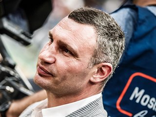 Kyjevský starosta a bývalá boxerská star Vitalij Kličko podpořil ukrajinské...