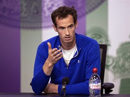 Andy Murray oznamuje, e vynech Wimbledon 2018.