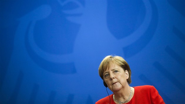 Německá kancléřka Angela Merkelová (5. července 2018)