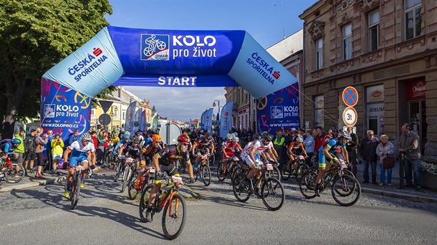 Momentka z Bikemaratonu Drsal