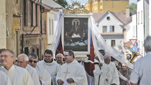 V Klatovech si připomněli mariánský zázrak. (7. 7. 2018)