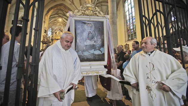 V Klatovech si připomněli mariánský zázrak. (7. 7. 2018)