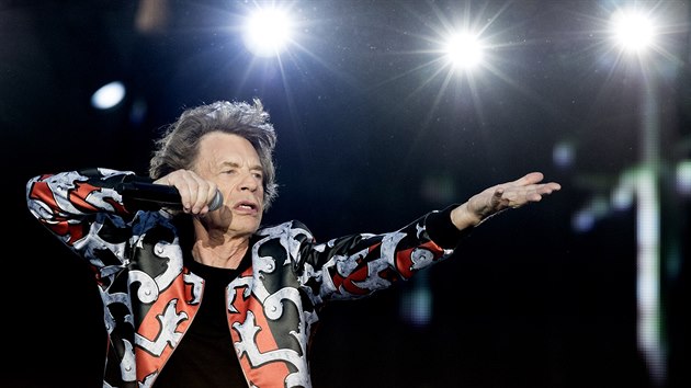 Rolling Stones na koncertu v praskch Letanech 4. ervence 2018