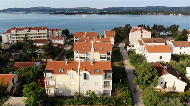 Zadar, Sveti Filip i Jakov, Chorvatsko. Byt je vzdlen jen krtkou prochzkou od ple.