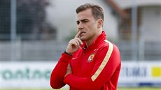 Bývalý obránce italské reprezentace Fabio Cannavaro, který trénuje ínský tým...