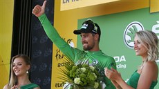 Slovenský cyklista Peter Sagan vyhrál také zelený trikot pro nejlepího...