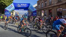 Momentka z Bikemaratonu Drásal