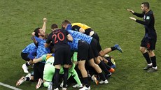 Chorvatská euforie ve čtvrtfinále mistrovství světa proti Rusku
