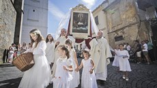 V Klatovech si pipomnli mariánský zázrak. (7. 7. 2018)