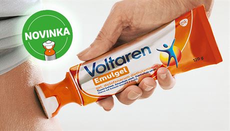 Bez bolesti a umazaných rukou: nový Voltaren Emulgel