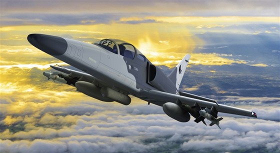 Vizualizace nového letounu F/A-259 Striker