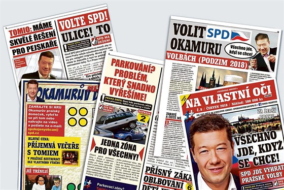 Předvolební noviny hnutí SPD pro Pražany