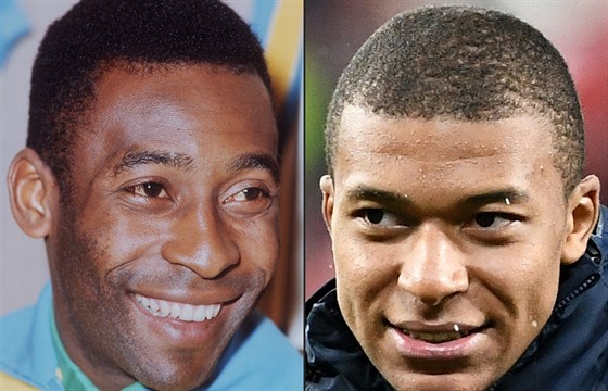 Legendární brazilský fotbalista Pelé (vlevo) byl v prbhu uplynulého MS asto...