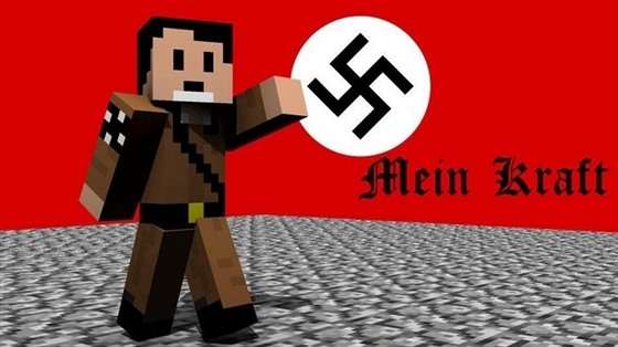 Parodie na Minecraft nazvaná Mein Kraft (Ilustraní obrázek)