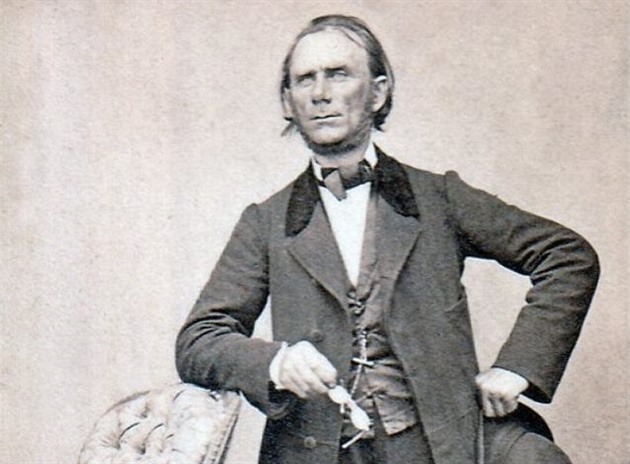 Antonín Pittner v roce 1858. Tehdy byl dvacet let enat a vnoval se výhradn...