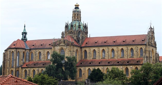 Kláterní kostel Nanebevzetí Panny Marie v Kladrubech.