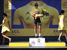Greg van Avermaet udrel v páté etap lutý dres pro lídra Tour de France.