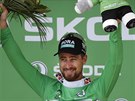 SPOKOJENÝ. Peter Sagan upevnil vedení v bodovací souti i v páté etap Tour de...