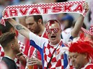 Chorvatský píznivec se chystá na duel s Anglií v semifinále svtového...